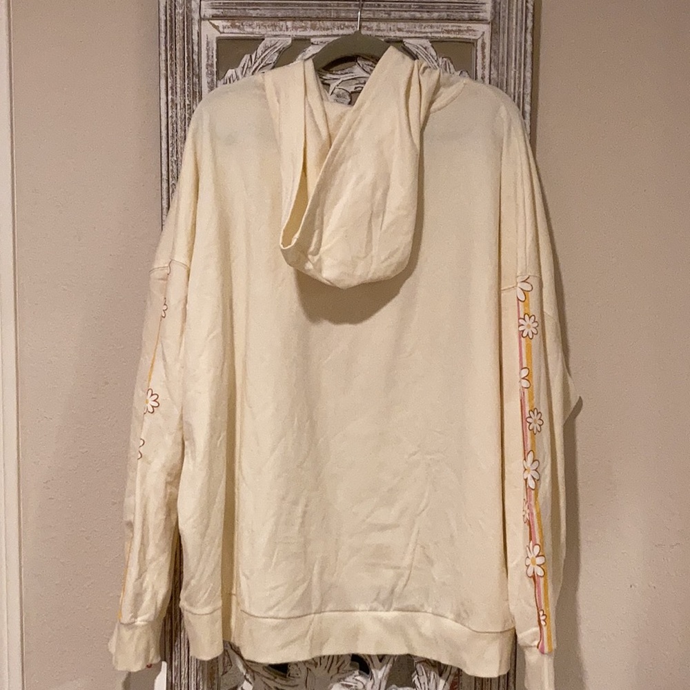 Hippie daisy plus size 70’s vibe pullover  hoodie size 3x - Picture 8 of 8